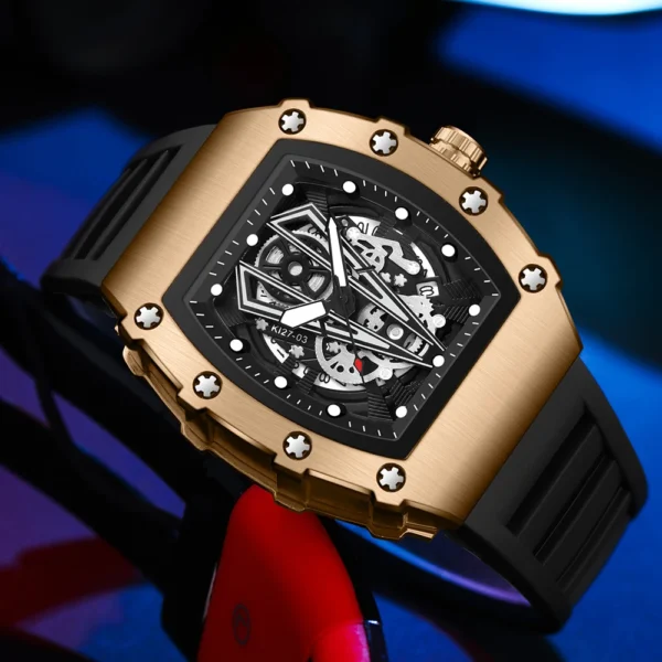 Luxury Men's Skeleton Watch - Image 5
