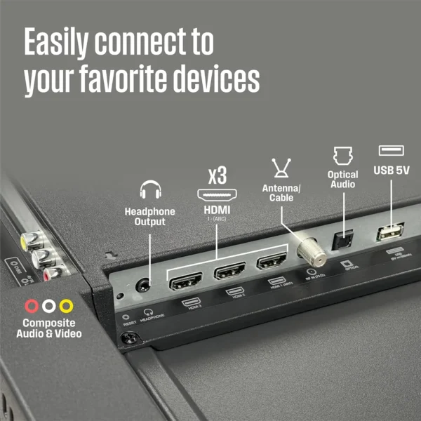42" Roku Smart LED TV - Image 6