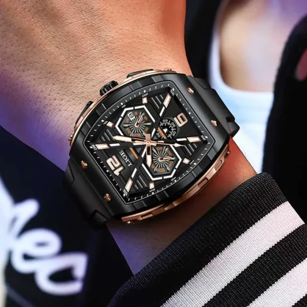 LIGE Men's Quartz Watch - Image 5