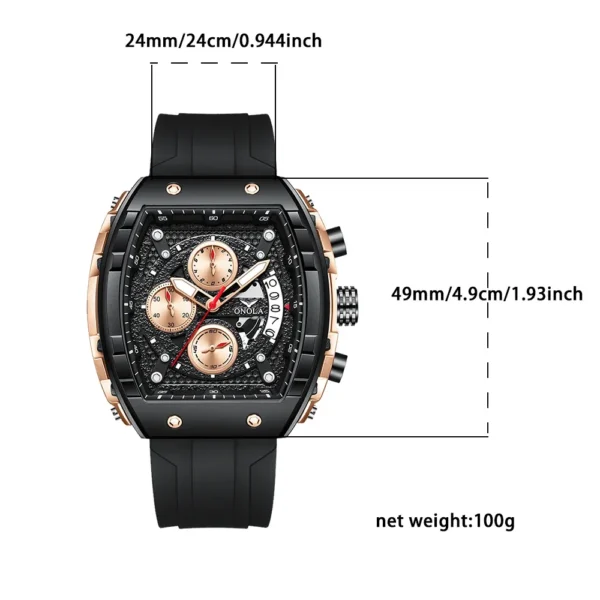 ONOLA Men's Quartz Watch - Image 2