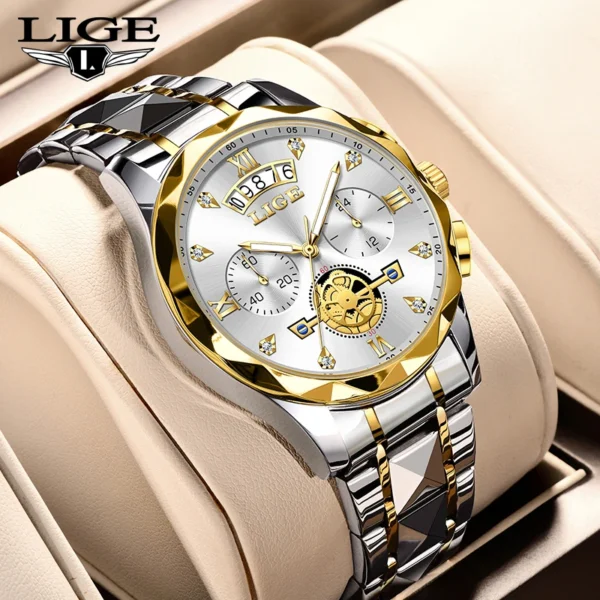 LIGE Men's Luxury Watch - Image 6