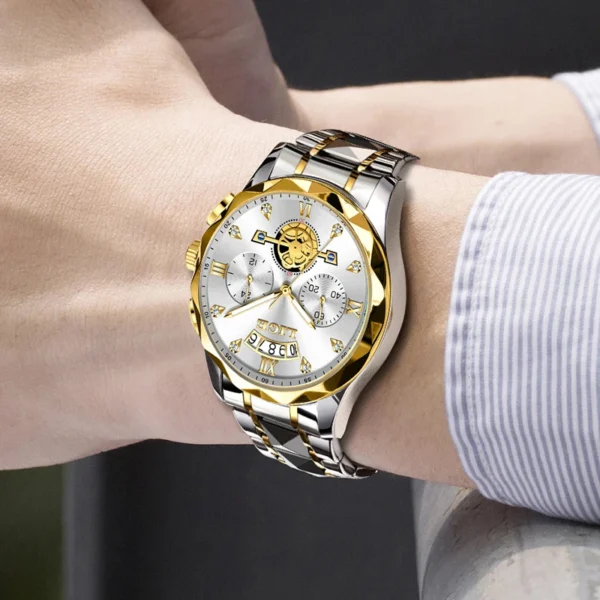 LIGE Men's Luxury Watch - Image 2