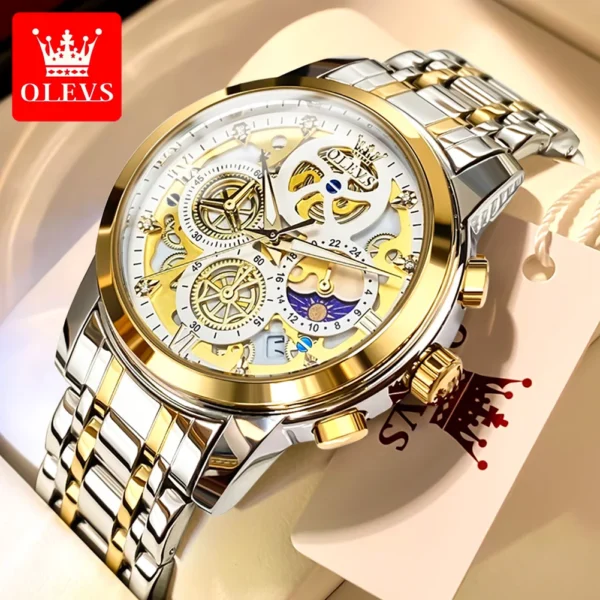 OLEVS Men's Quartz Watch - Image 2