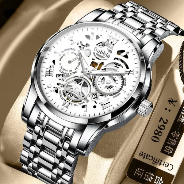 UTHAI Men's Quartz Watch - Image 2