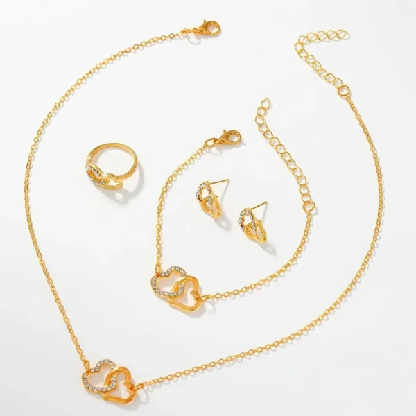 6 Pcs Women's Luxury Watch & Bracelet Set - Image 4