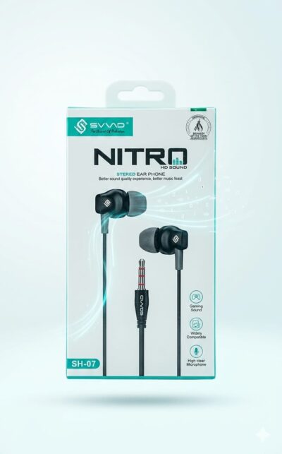 34 SOVO NITRO HD Sound Stereo Earphone – Better Sound Quality Experience