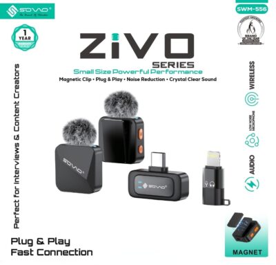 WhatsApp Image 2026-08-09 at 8.35.58 AM (2) SOVO ZIVO Series SWM-556 Wireless Microphone